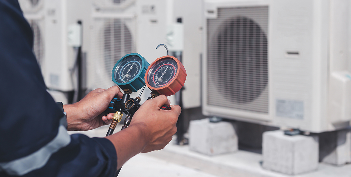 HVAC testing equipment
