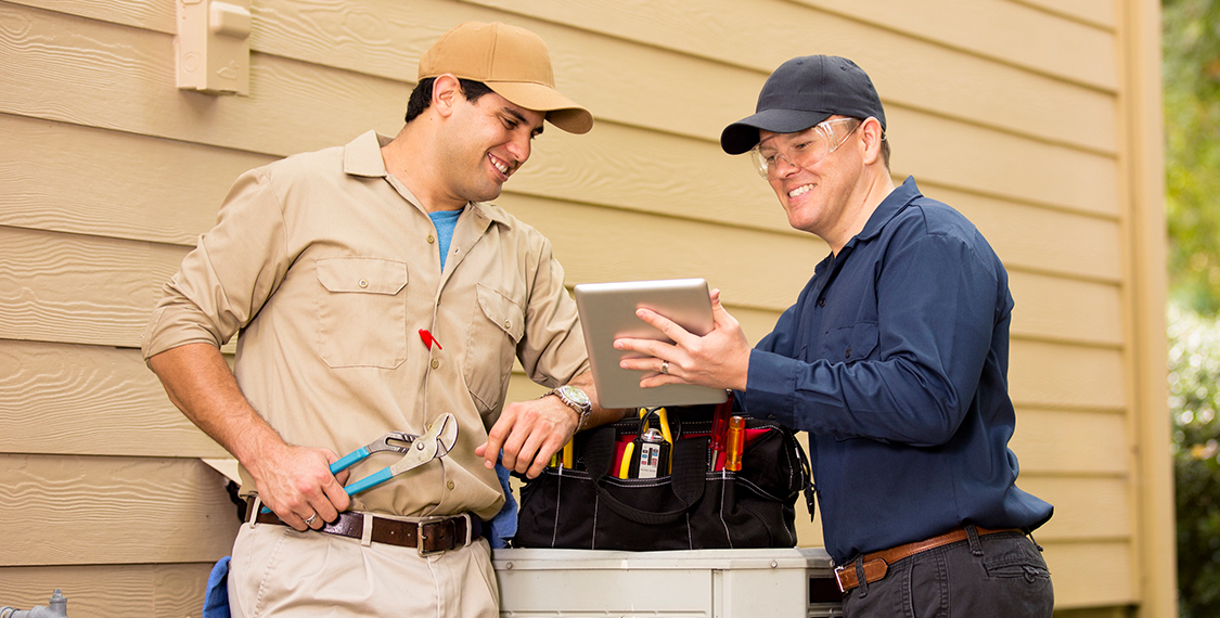 Team of technicians
