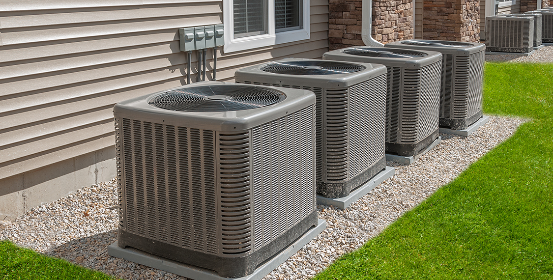 Multiple HVAC units