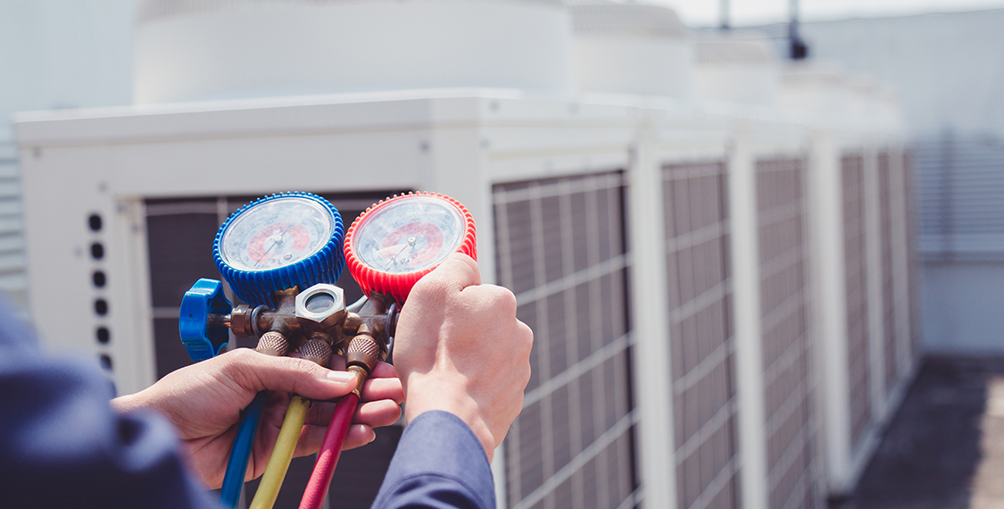 HVAC testing equipment